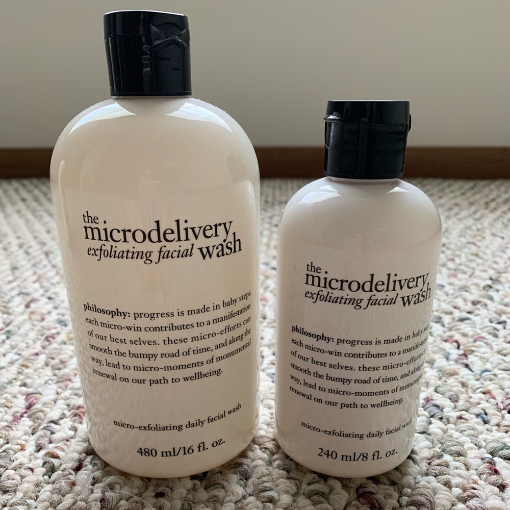 Never used. Philosophy Exfoliating Face Wash